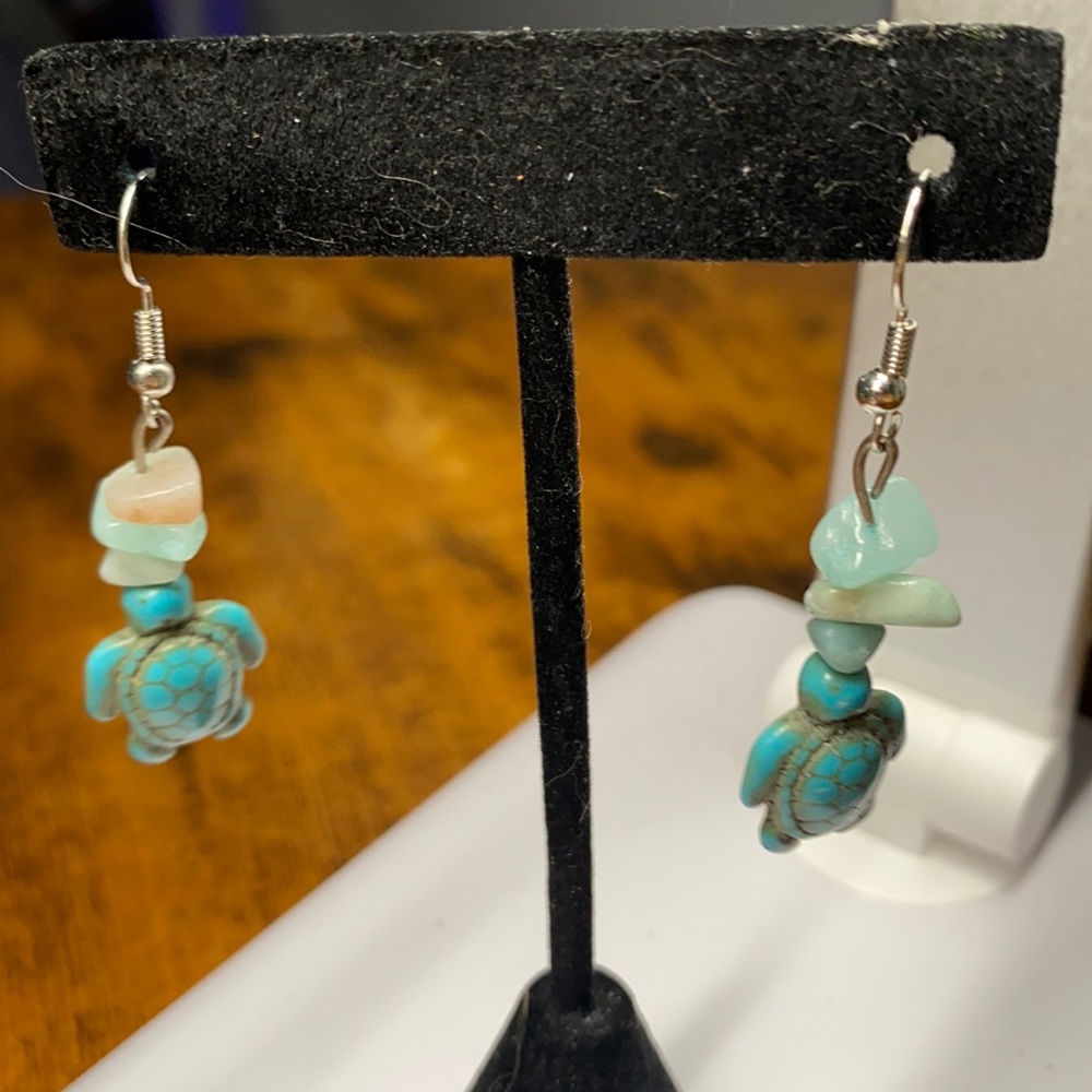Turtle earrings